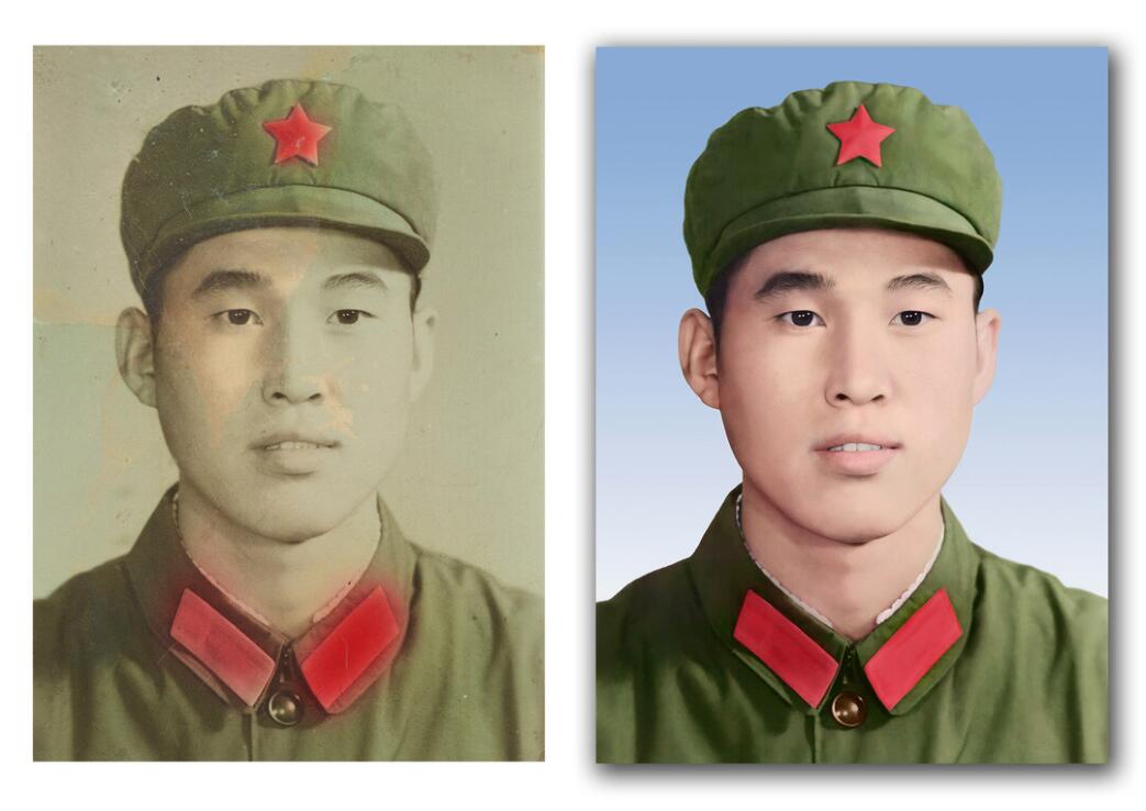 古浪破损照片修复-18